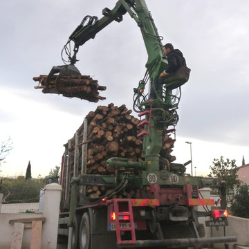 bois de chauffage en 2ml